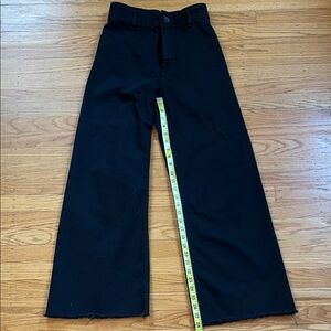 Zara Black Wide Leg Jeans